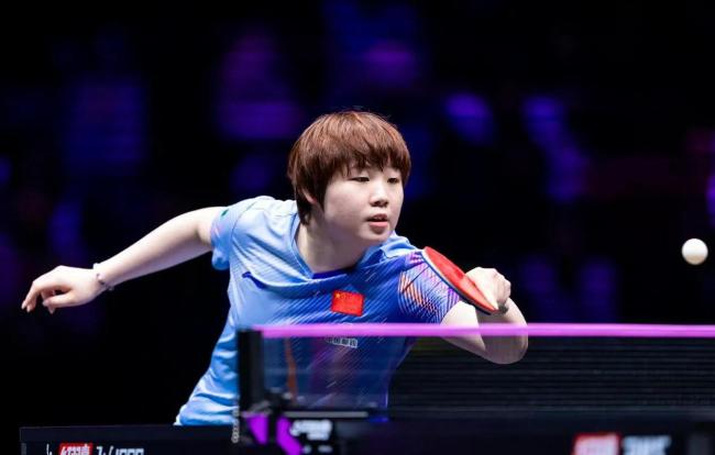 张本美和4比1大藤沙月 速度压制制胜