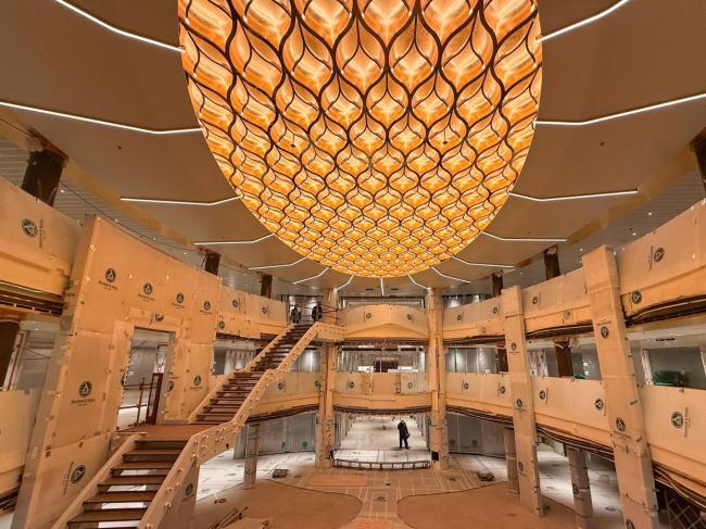 第二艘国产大型邮轮计划3月20日出坞