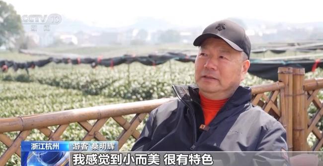 踏青赏花、采春茶、吃春菜 春日经济活力尽显