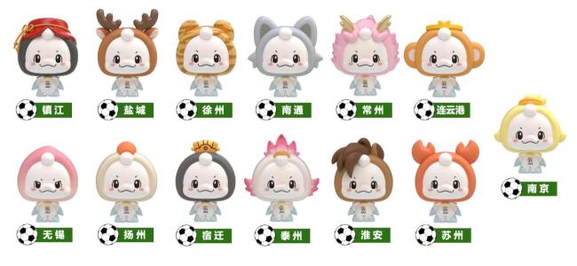 “苏超”推出吉祥物“苏嘟嘟”