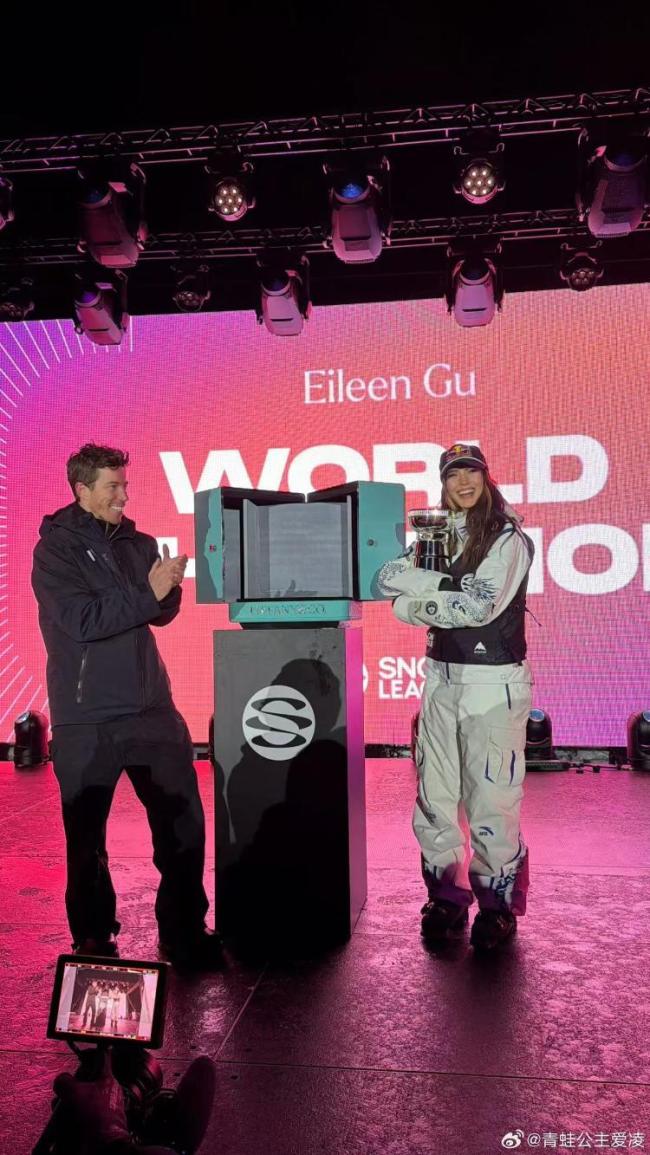 谷爱凌今晨夺冠出炉！赛季总冠军收入囊中