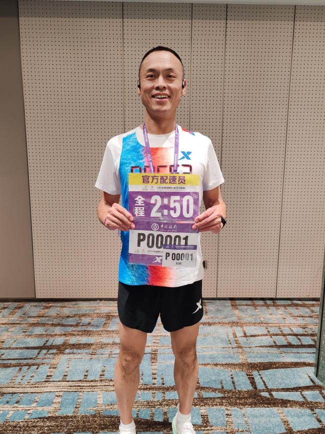 汉马最快官兔发声:坚持跑步5年