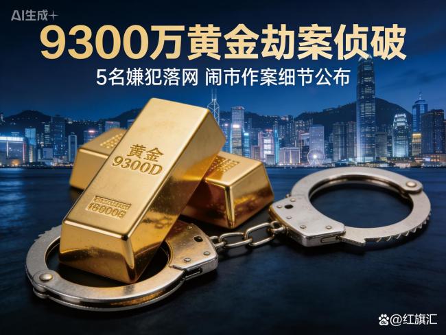 香港再次出现黄金大劫案