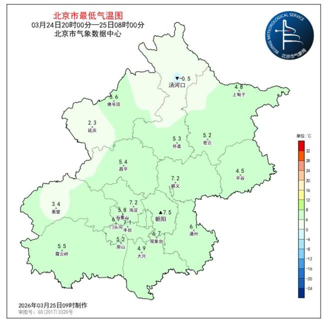 北京瞻望月底前有两场弱降水，今明气温将达近期高点 暖意融融似初夏