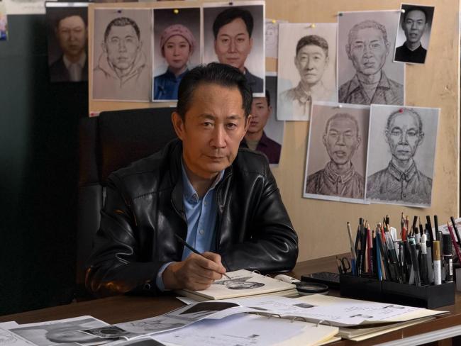 “神笔警探”林宇辉曾三画“梅姨”