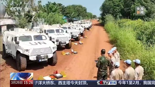 致敬!中国维和官兵获和平荣誉勋章 卓越表现赢得赞誉