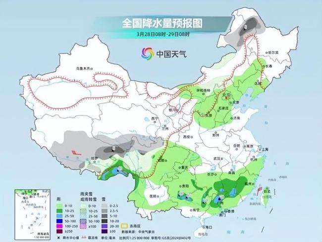 南方将迎来大范围强对流天气 阴雨模式持续