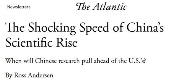 外媒热议中国科研实力跃升