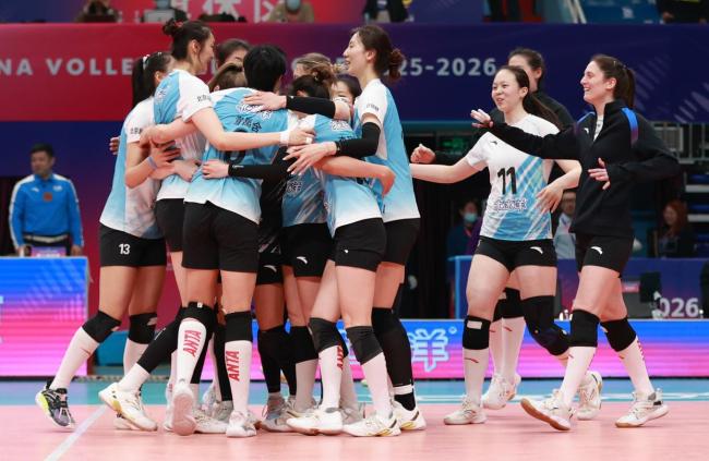 排超联赛:北京北冰洋女排锁定第五 主场完胜河南双汇