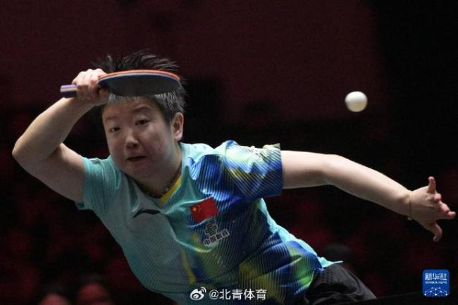 孙颖莎展望澳门世界杯：全力以赴