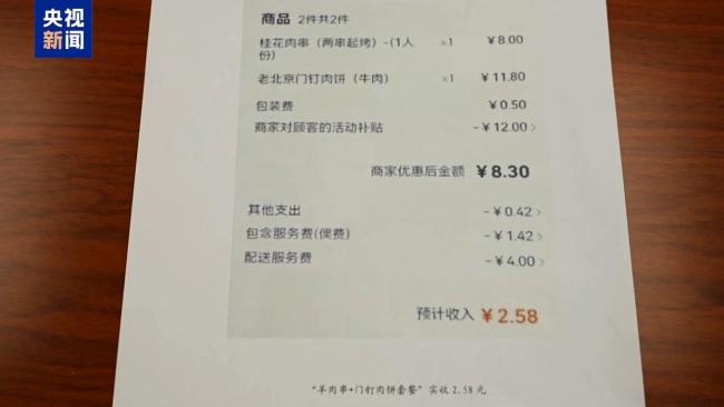 监管重拳整治平台乱象 外卖低价“狂欢”正落幕