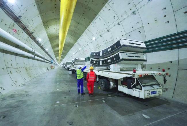 通甬高铁苏州东隧道盾构掘进获进展