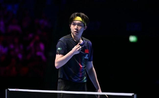 王楚钦两连胜晋级世界杯16强 直落三局轻松取胜