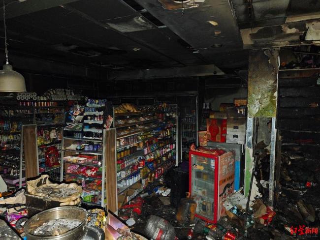 记者实探太原火灾楼栋 现场损失惨重