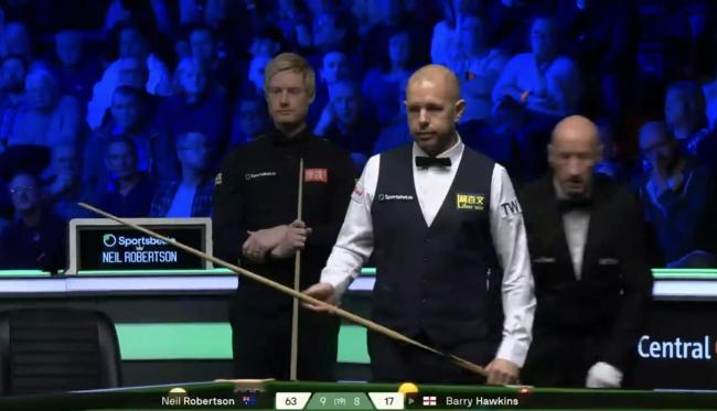 巡回锦标赛：赵心童轰大胜韦克林挺进半决赛，希金斯逆转塞尔比 赵心童五杆破百创纪录在望