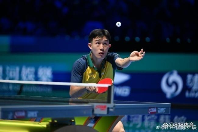 许昕调侃王楚钦高冷表情 赢球也要笑一个嘛