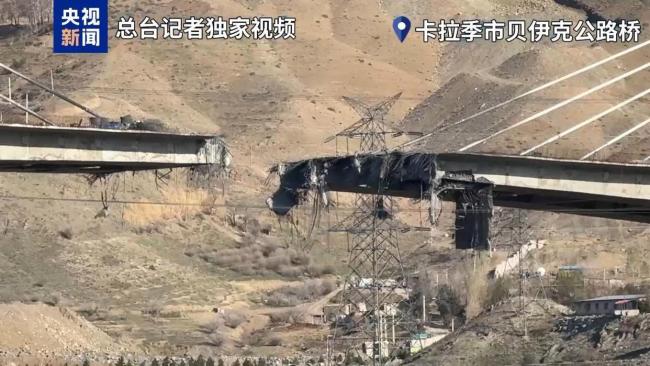 遭袭大桥若建成将是伊朗最长大桥