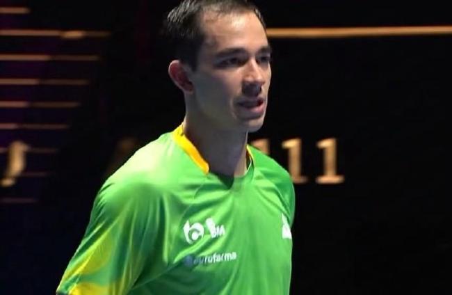 雨果晋级男单4强 半决赛PK王楚钦