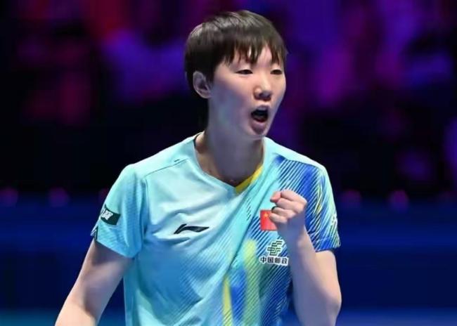 王曼昱说很开心与莎莎会师决赛 展现冠军格局