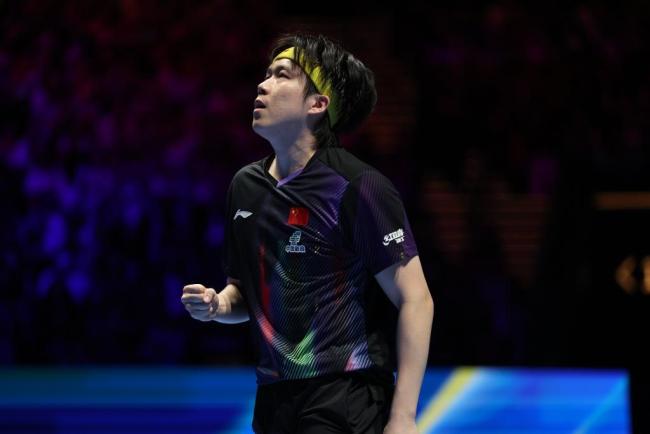 王楚钦首夺世界杯男单冠军