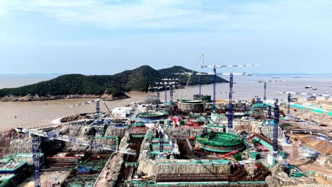 浙江又开工一台华龙一号核电机组