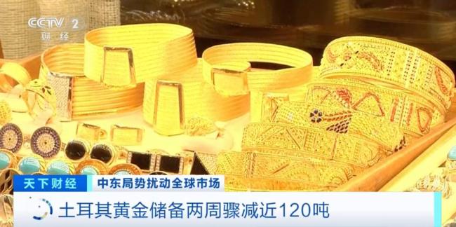 土耳其狂抛黄金原因 应对货币贬值压力