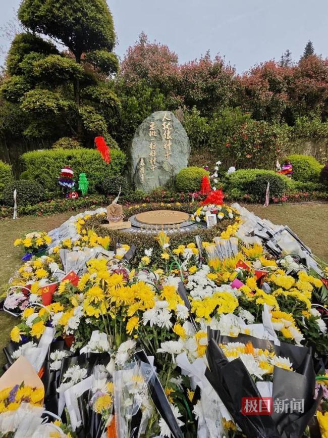 网友委托外卖小哥到袁隆平墓地献花