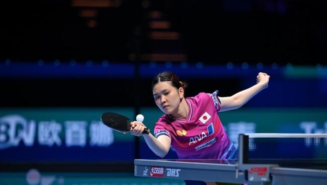 国乒提前包揽世界杯女单冠亚军 四强席位稳操胜券