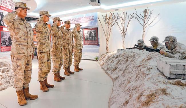 踏访革命英烈生前所在部队 炉火淬炼“勇敢的心”