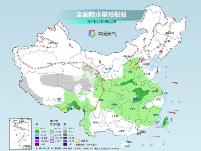 清明假期后雨帶向北推進(jìn) 江南多地最高溫將超30℃