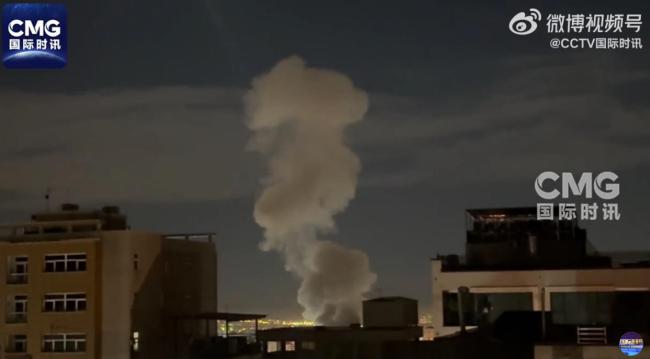 德黑兰再遭空袭传出巨大爆炸声