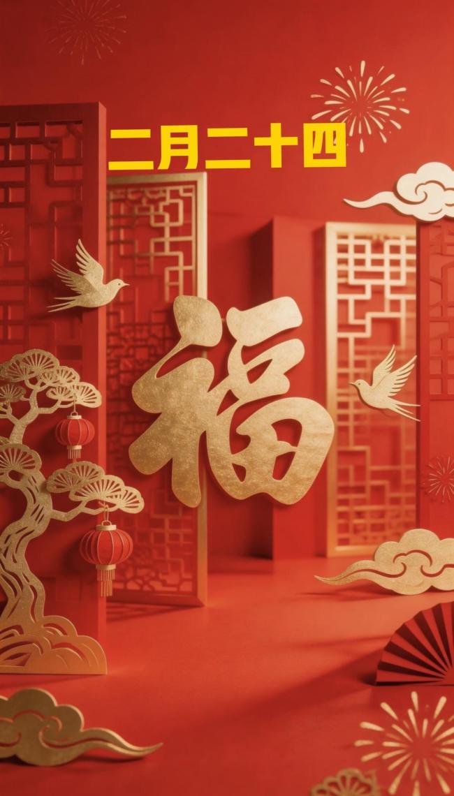 农历二月二十四扫穷除晦气