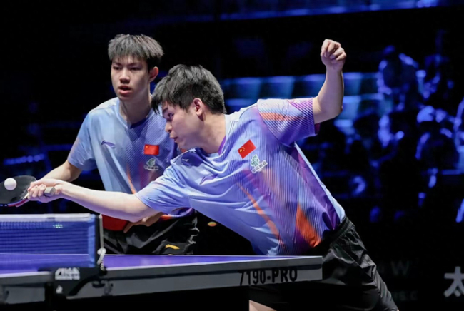 WTT太原赛：国乒混双成功夺冠！男双包揽冠亚军！
