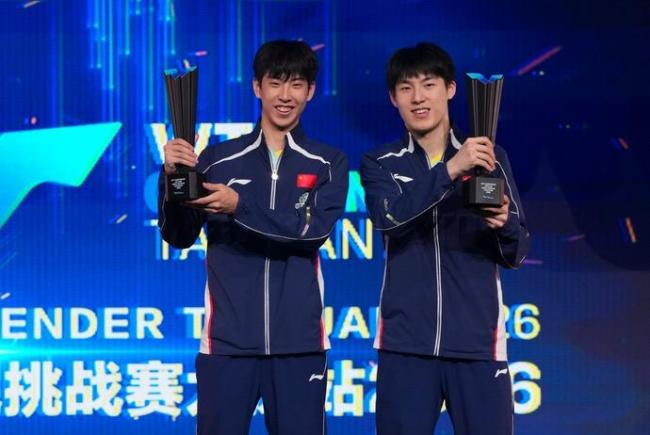 温瑞博太原站双冠 国乒新星闪耀赛场