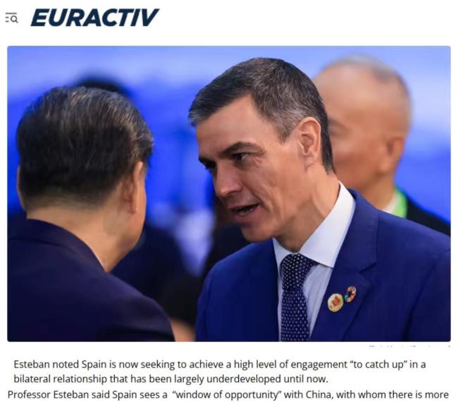 西班牙首相:世界离不开中国 深化经贸科技合作