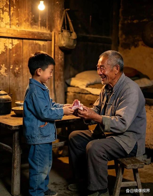 9岁男孩每天偷偷把肉带回家 孝心感动社会