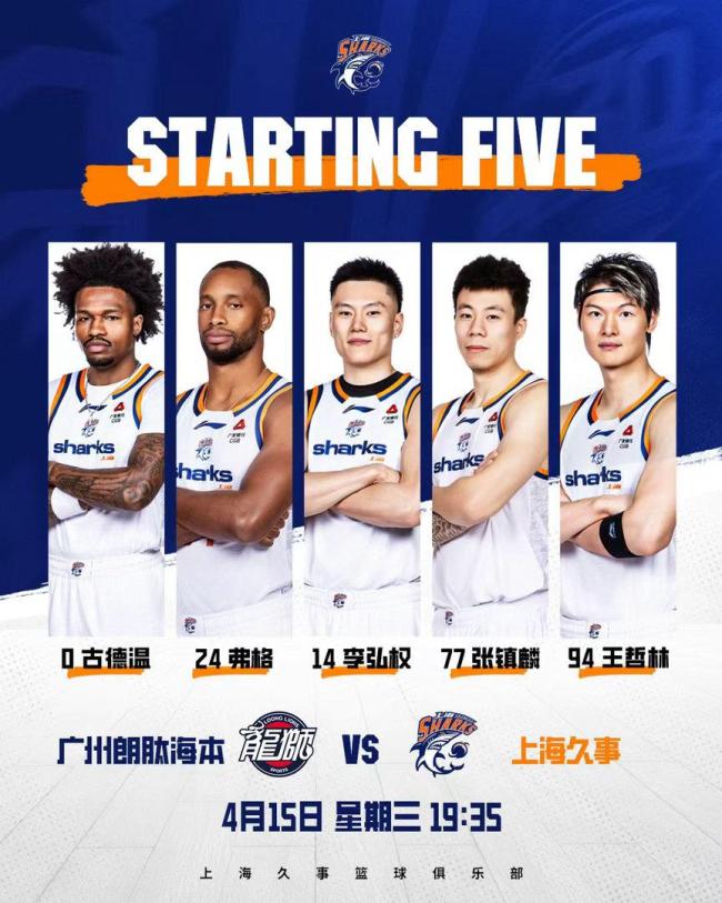 上海大鲨鱼豪取二十连胜 客场险胜广州队