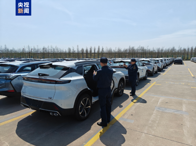 一季度上海口岸國產新能源車出口量質齊升