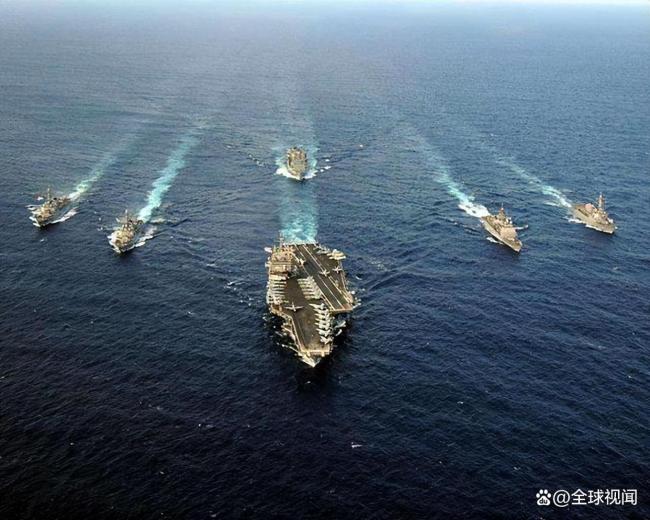 美军封锁伊朗航母被曝食品短缺 封锁背后的较量