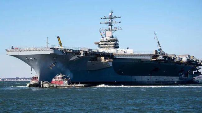 快讯：美军航母失火