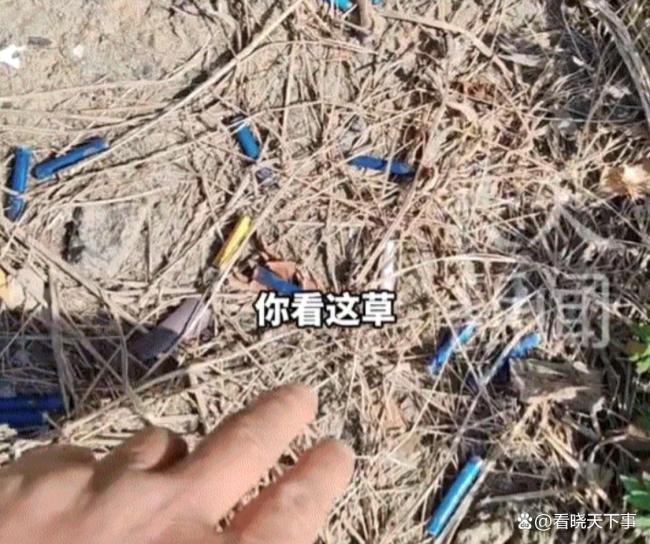 男子发现扔烟头地方不长草决定戒烟