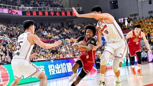 CBA常规赛：山西汾酒vs广东东阳光 季后赛排位关键战