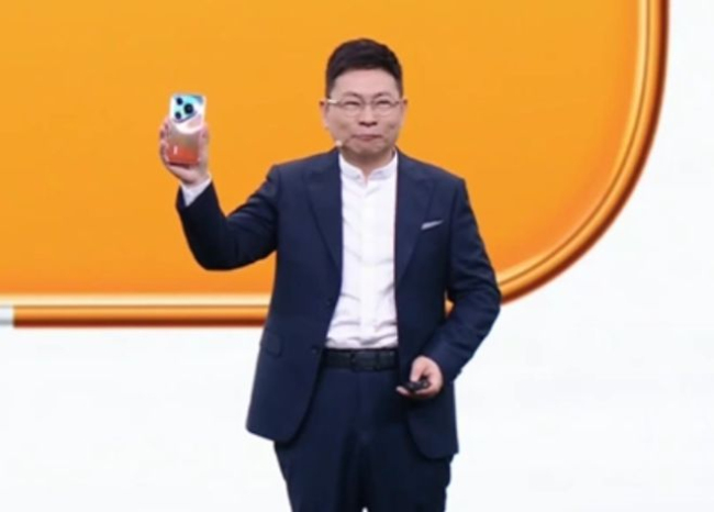 余承东回应Pura90橘子海配色