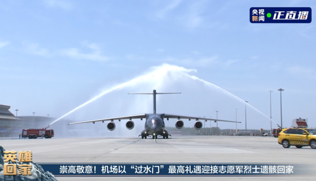 山河已无恙英雄请安息 英魂归故里