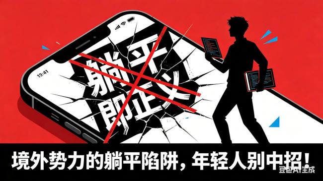 躺平网红 境外势力的糖衣炮弹