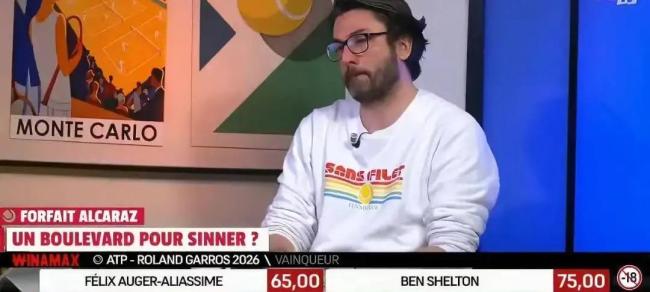 外媒将辛纳与09年费德勒类比：阿卡退赛就像纳达尔爆冷被淘汰