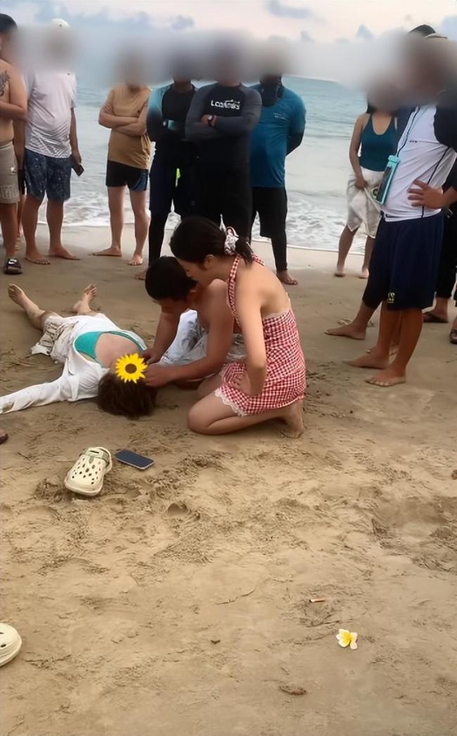 海边救人护士夫妇全家可免费游海南