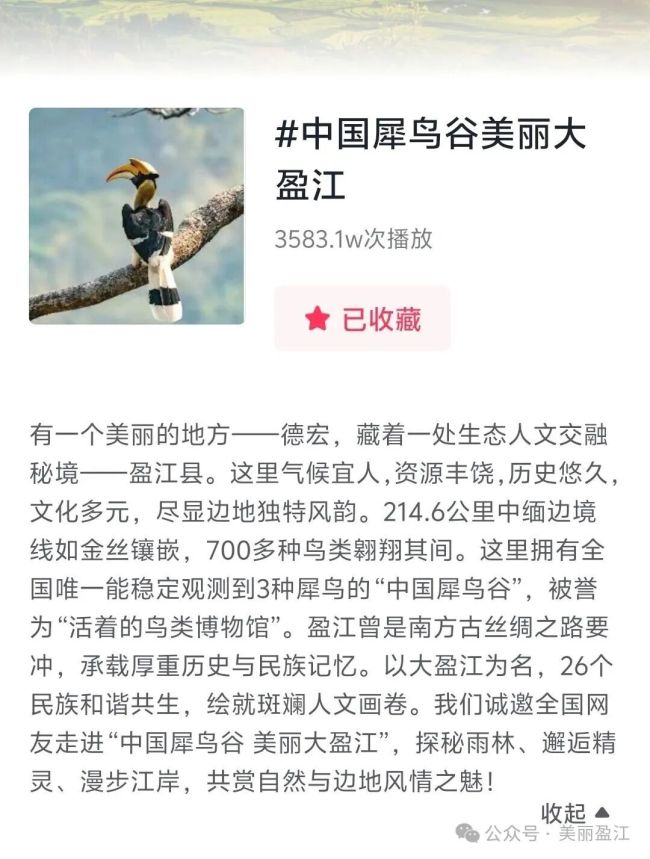 云南盈江这样“宠”网友 跨越山海的诚意之举