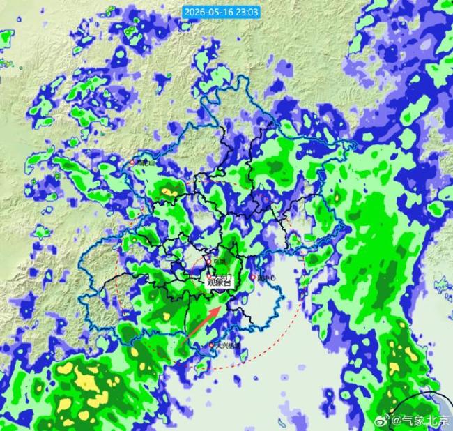 北京:预计后半夜降雨持续,大部地区有小雨,南部局地中雨 全市平均降水量5.1毫米