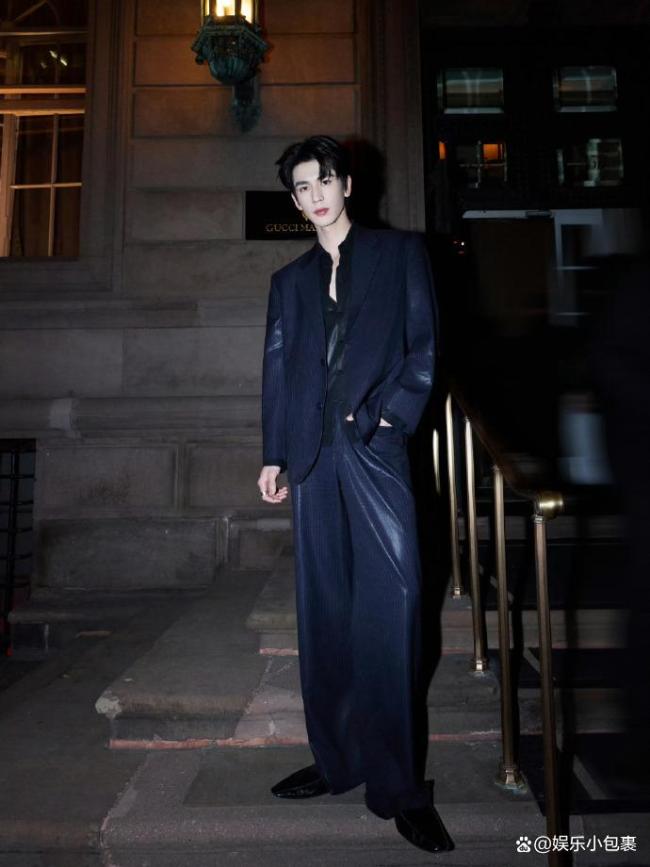 张凌赫gucci大秀登美趋第一 内地男演员新突破